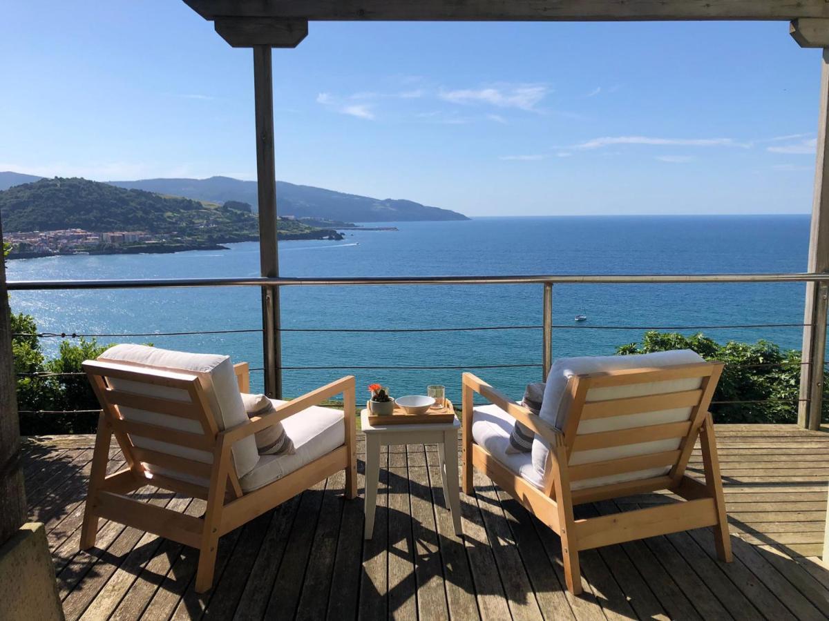 Adosado En La Costa Con Excelentes Vistas Al Estuario De Urdaibai Vila Mundaca Exterior foto