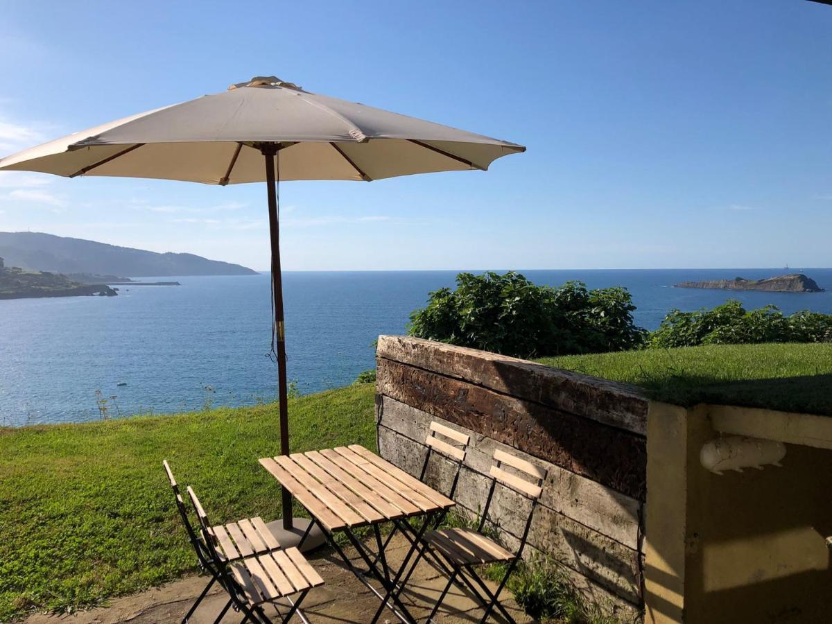 Adosado En La Costa Con Excelentes Vistas Al Estuario De Urdaibai Vila Mundaca Exterior foto